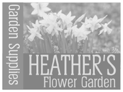 Yard Sign Template for Heather's Flower Garden