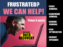 Yard Sign Template for Frustrated Computer Help Data Recovery