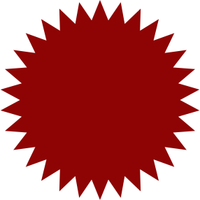 Low Cost Signs Red Burst with Save 10% on all orders over $99