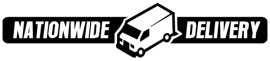 Free Nationwide Shipping - LARGE Delivery Van Logo
